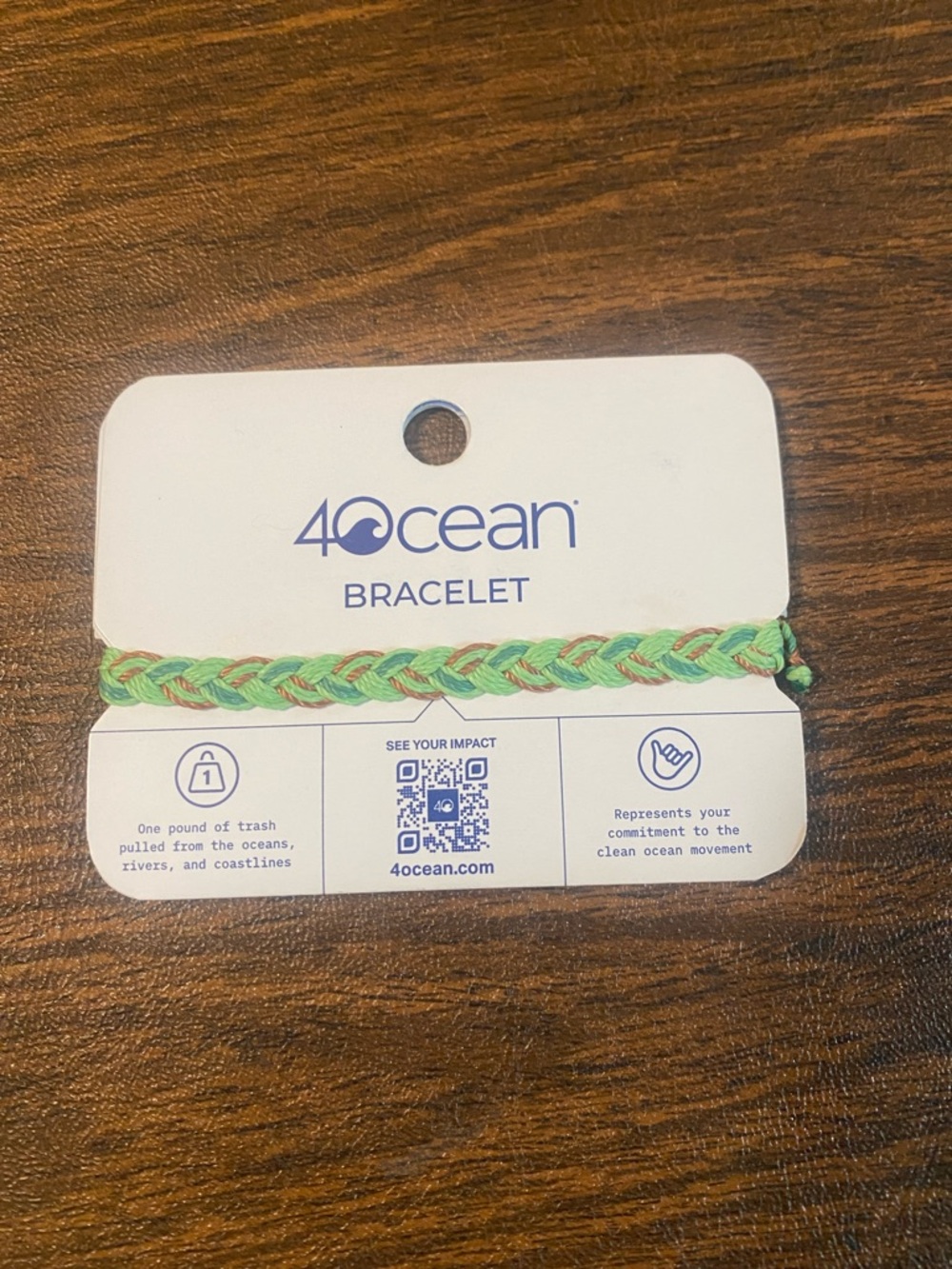 4Ocean Bracelet. Funds Ocean cleanup. NWT